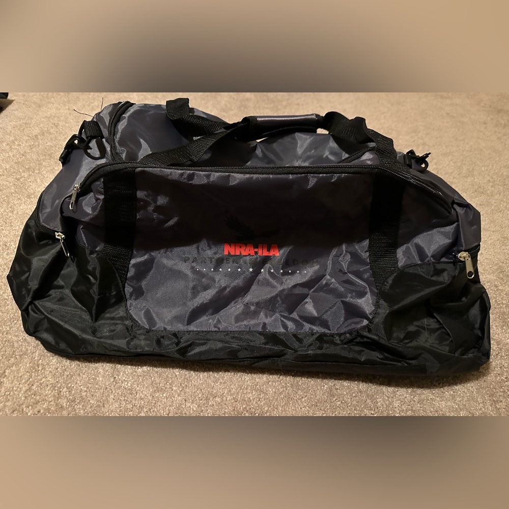 NRA ILA promo duffel bag